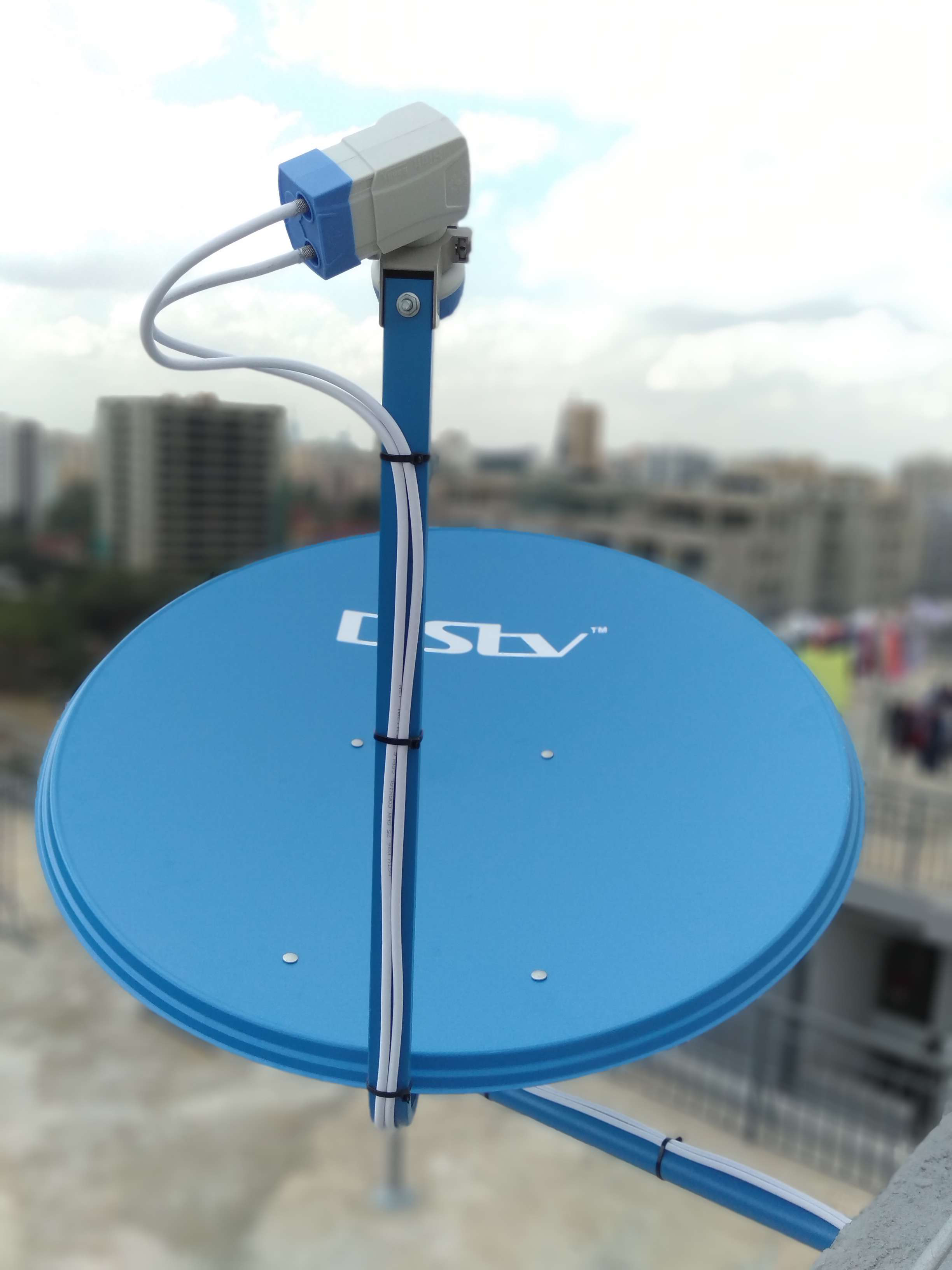 Satellite installation showcase